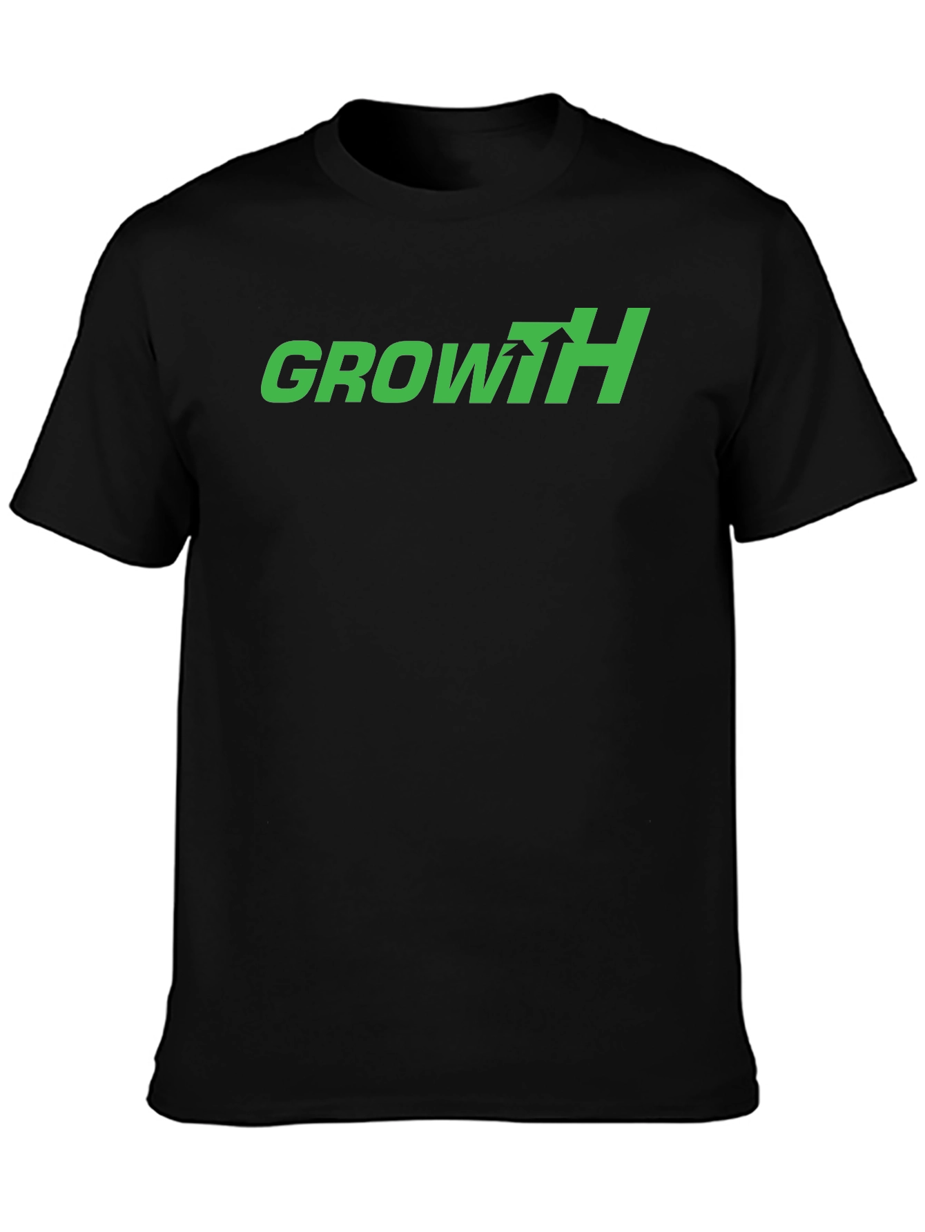 Growth Arrow Graphic Tee - Black