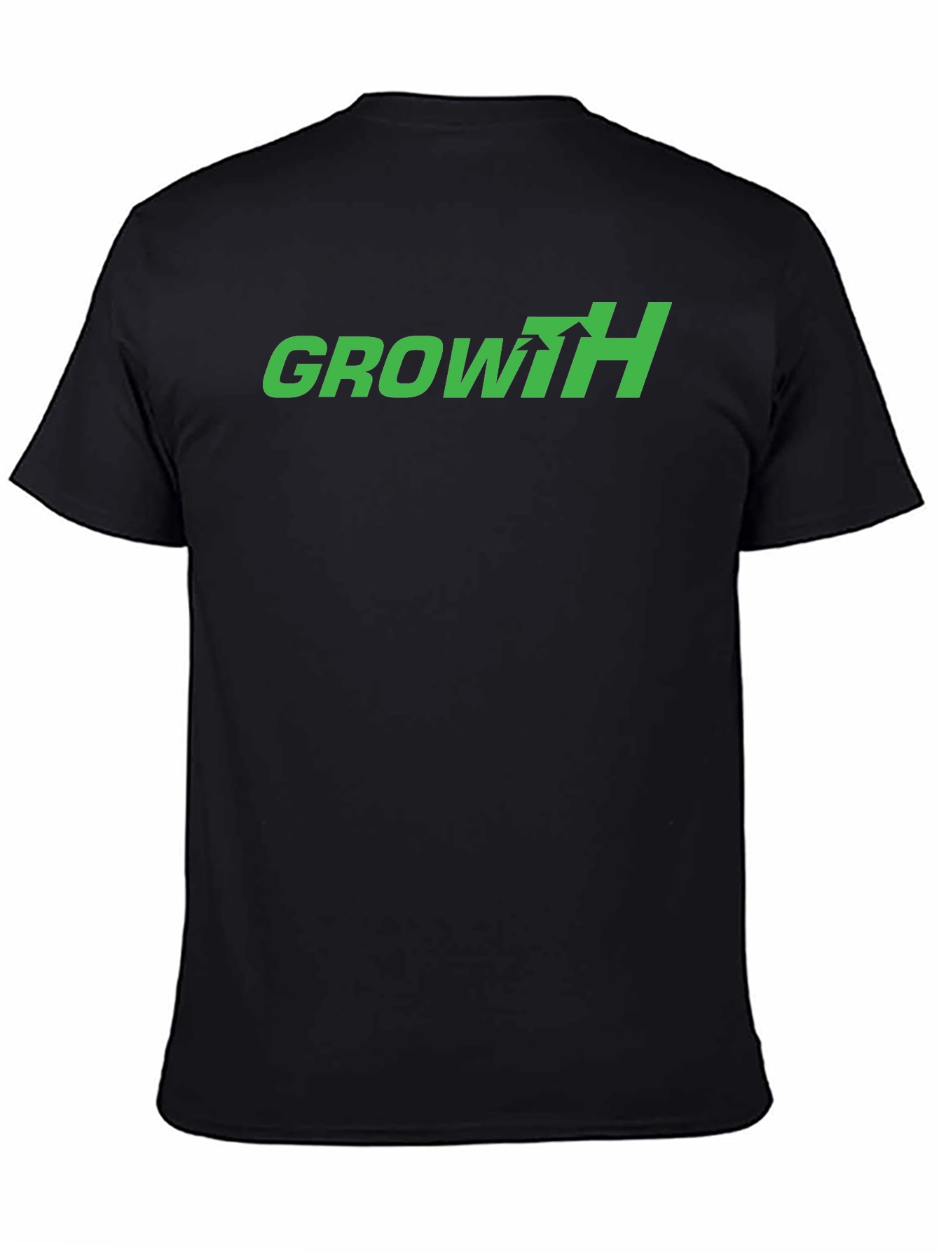 Growth Arrow Graphic Tee - Black
