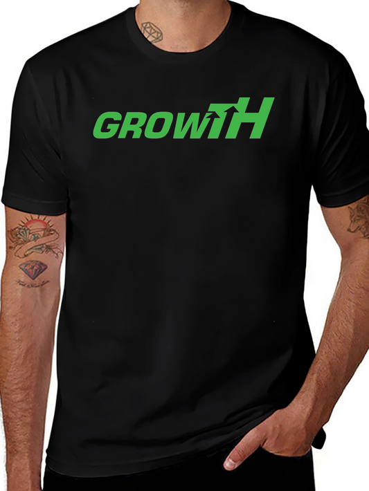 Growth Arrow Graphic Tee - Black