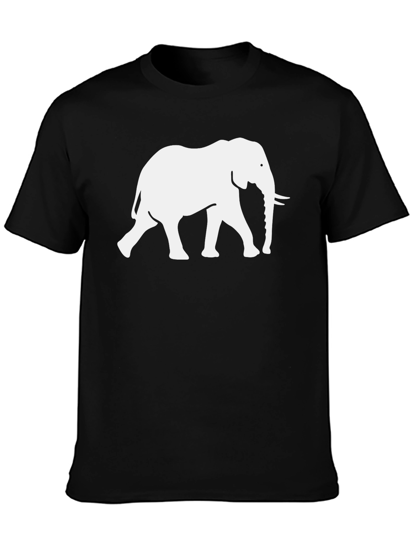 Elephant Graphic Tee - Cool Animal Print Shirt