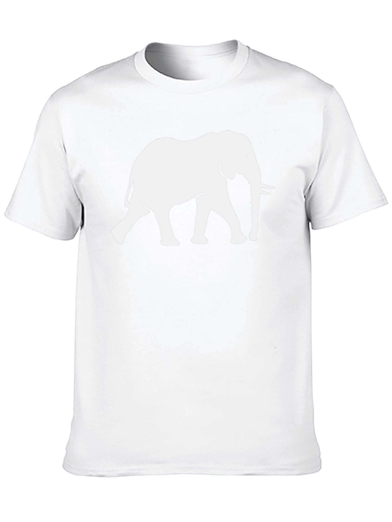 Elephant Graphic Tee - Cool Animal Print Shirt