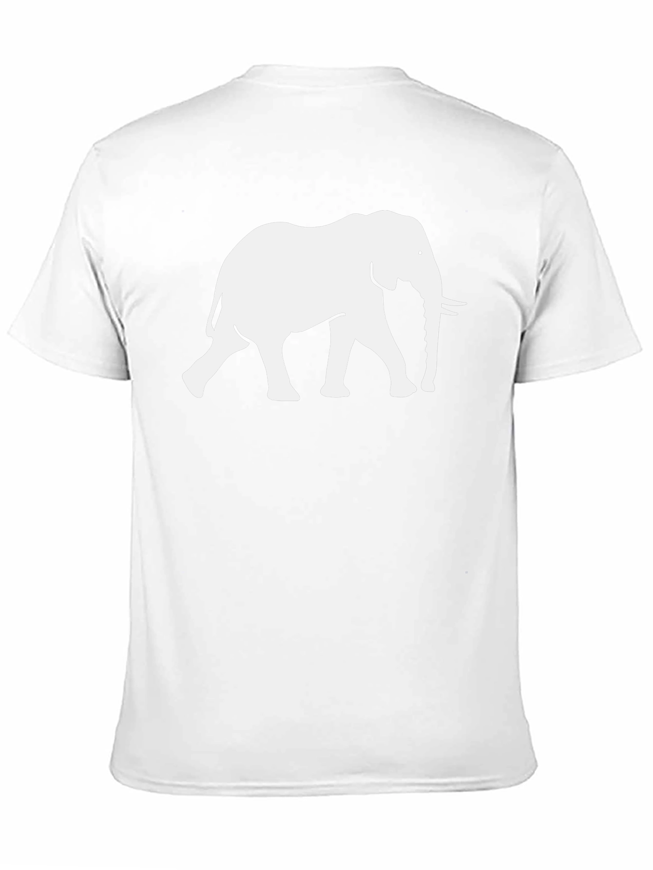 Elephant Graphic Tee - Cool Animal Print Shirt