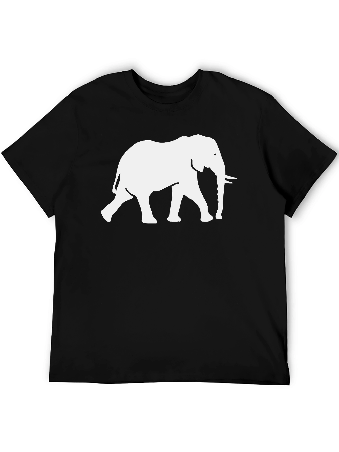 Elephant Graphic Tee - Cool Animal Print Shirt