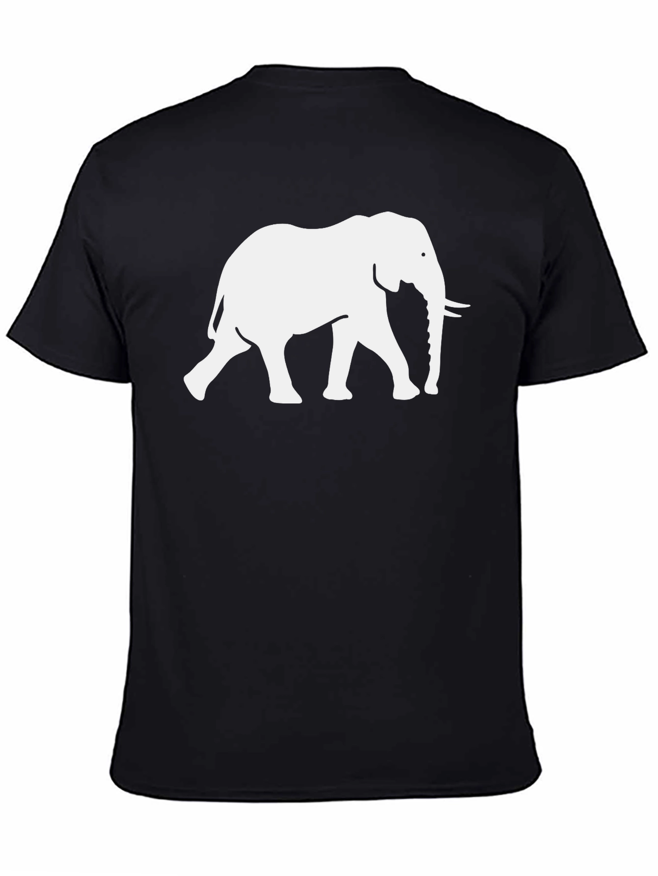 Elephant Graphic Tee - Cool Animal Print Shirt