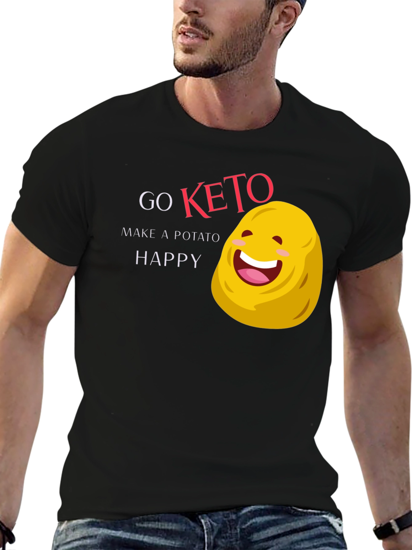 Go Keto Make a Potato Happy T-Shirt