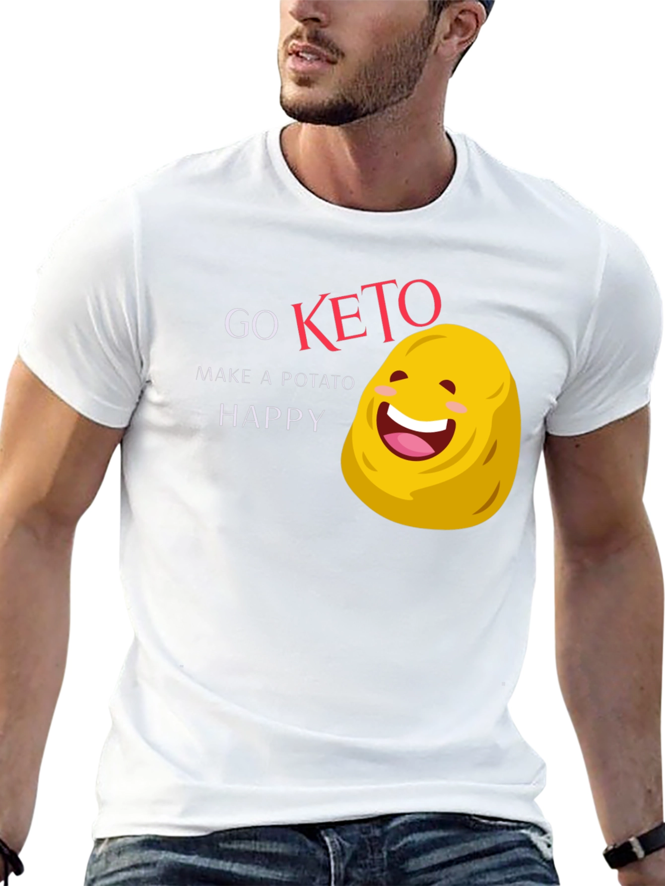 Go Keto Make a Potato Happy T-Shirt