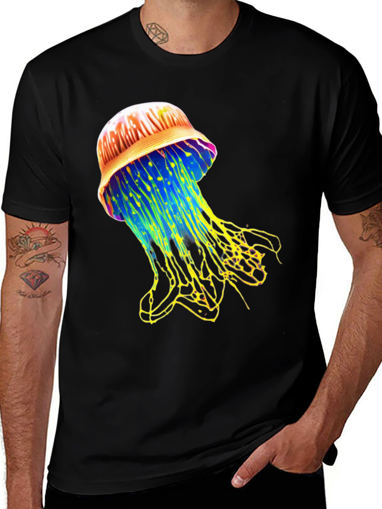 Jellyfish Graphic Tee - Unique Design