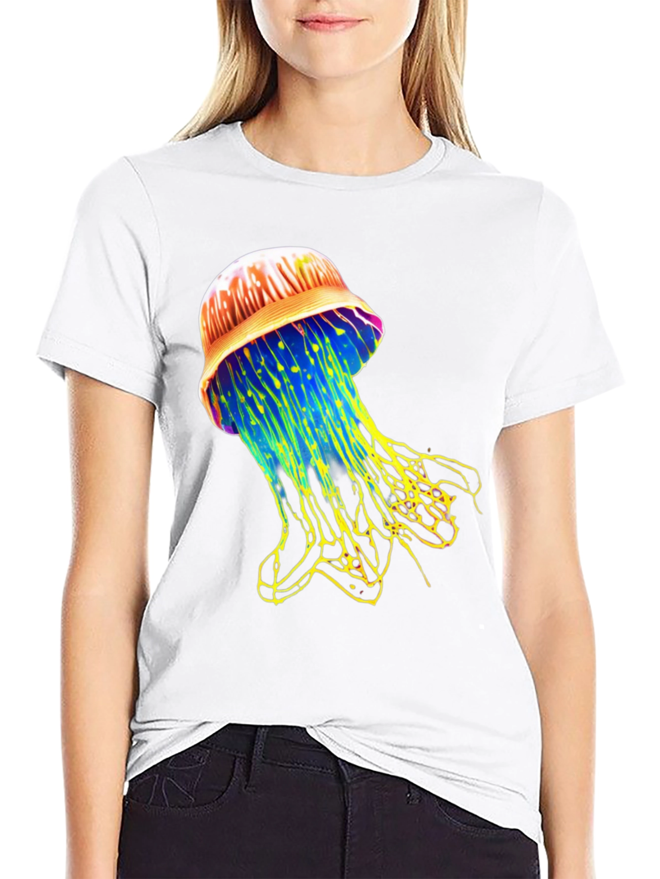 Jellyfish Graphic Tee - Unique Design