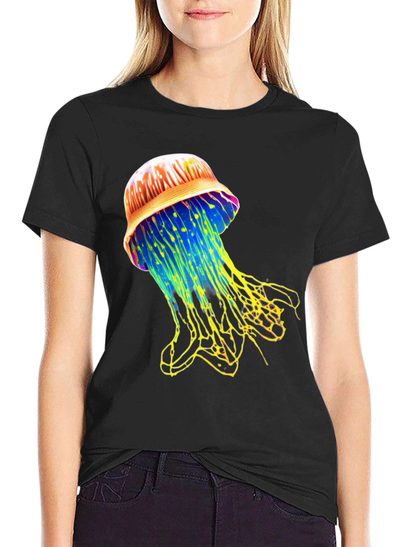 Jellyfish Graphic Tee - Unique Design