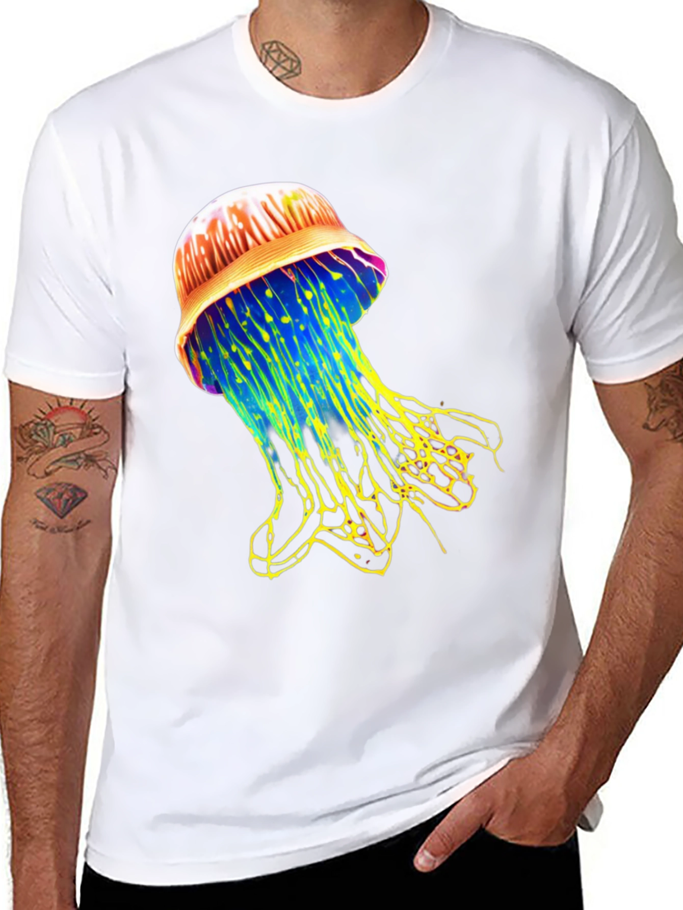 Jellyfish Graphic Tee - Unique Design