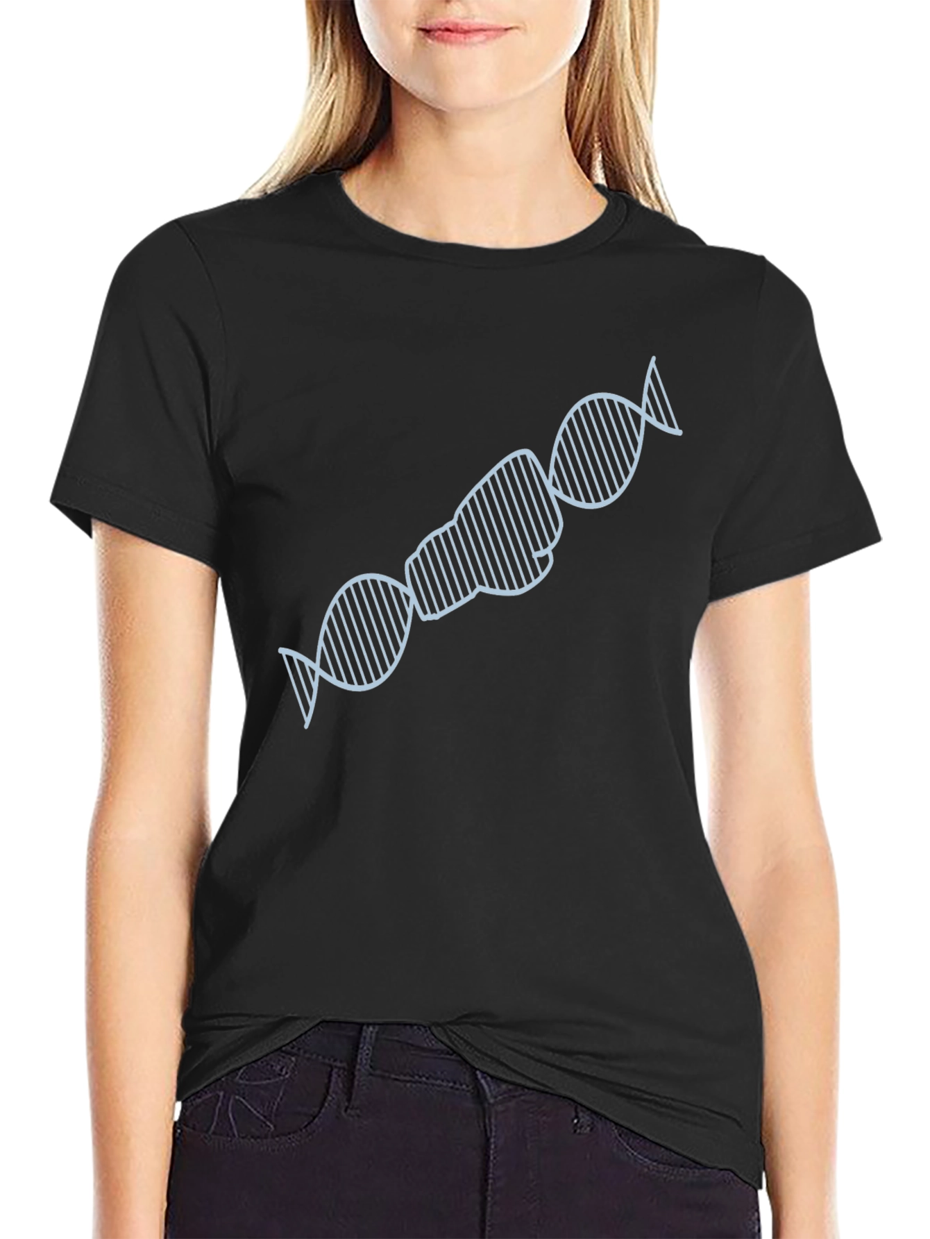 DNA Punch Black Tee