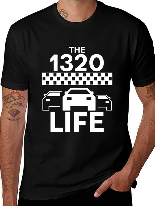 The 1320 Life Black Graphic Tee