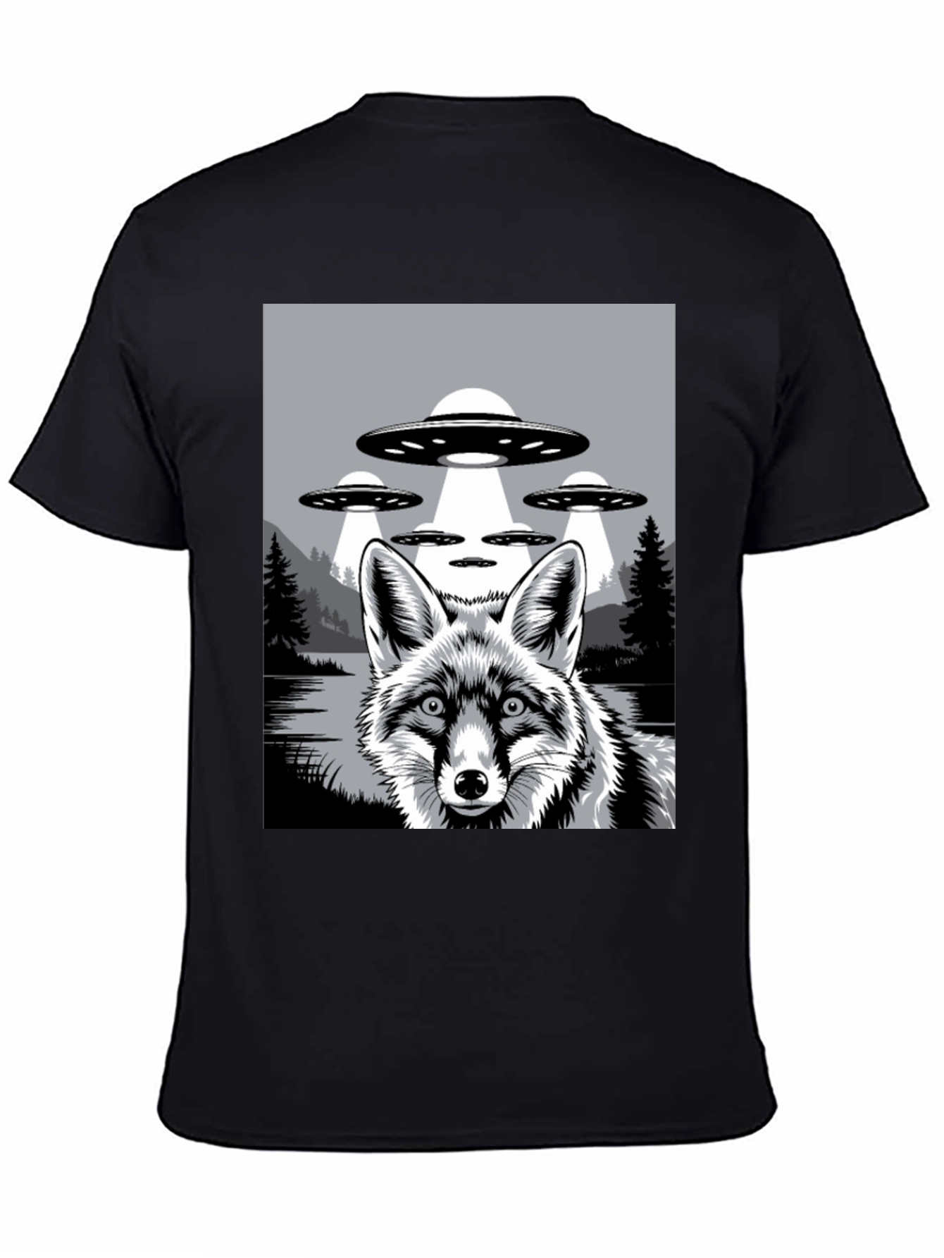 Fox UFO Graphic T-Shirt