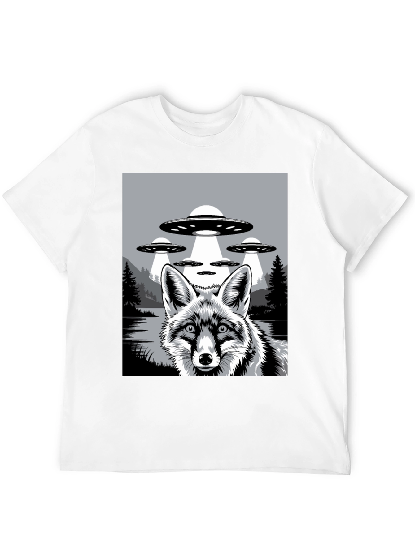 Fox UFO Graphic T-Shirt