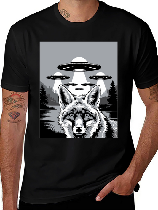 Fox UFO Graphic T-Shirt