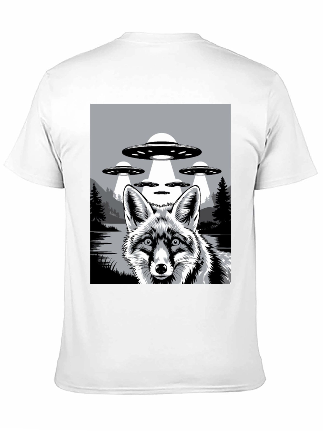 Fox UFO Graphic T-Shirt