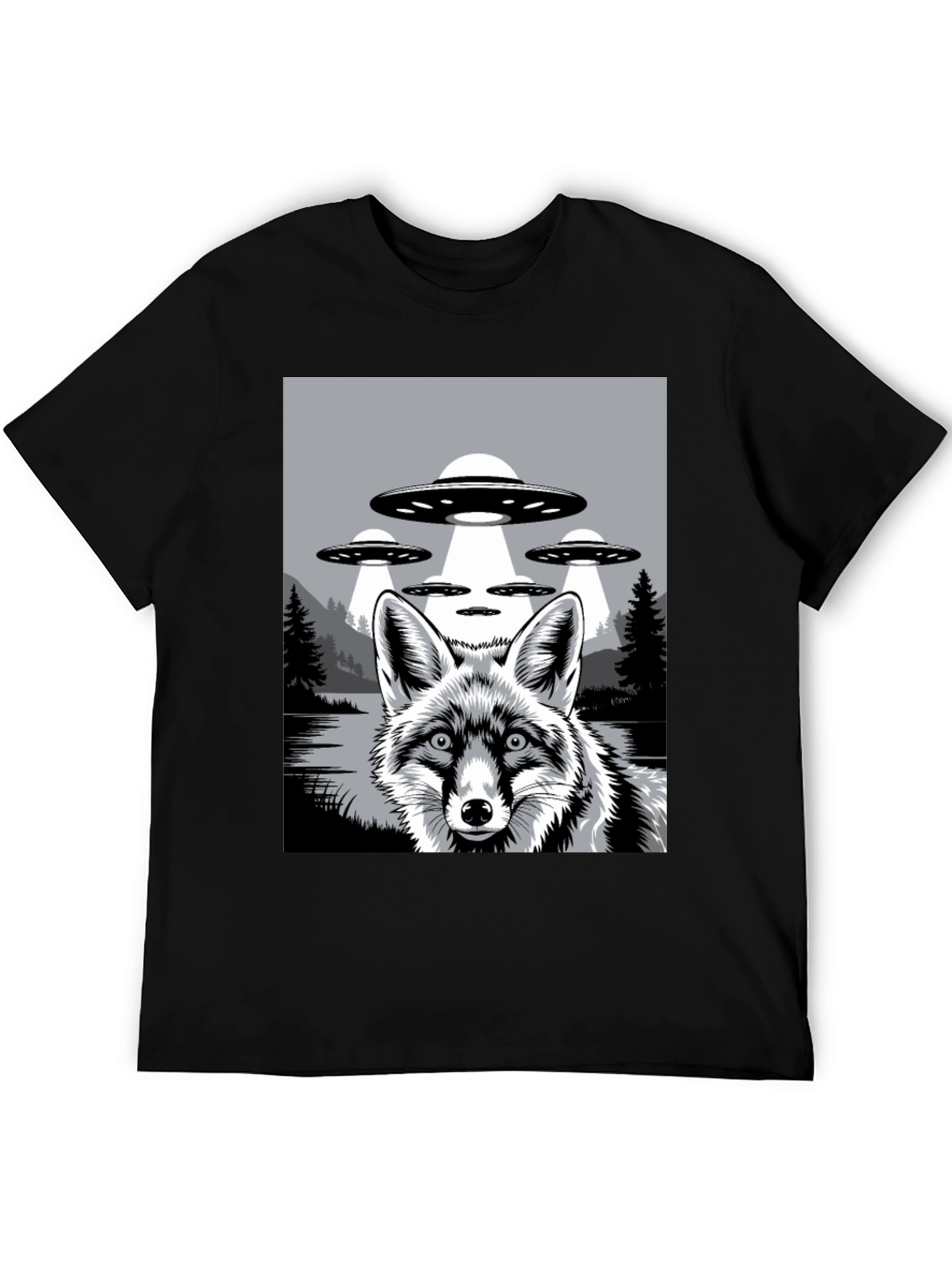 Fox UFO Graphic T-Shirt