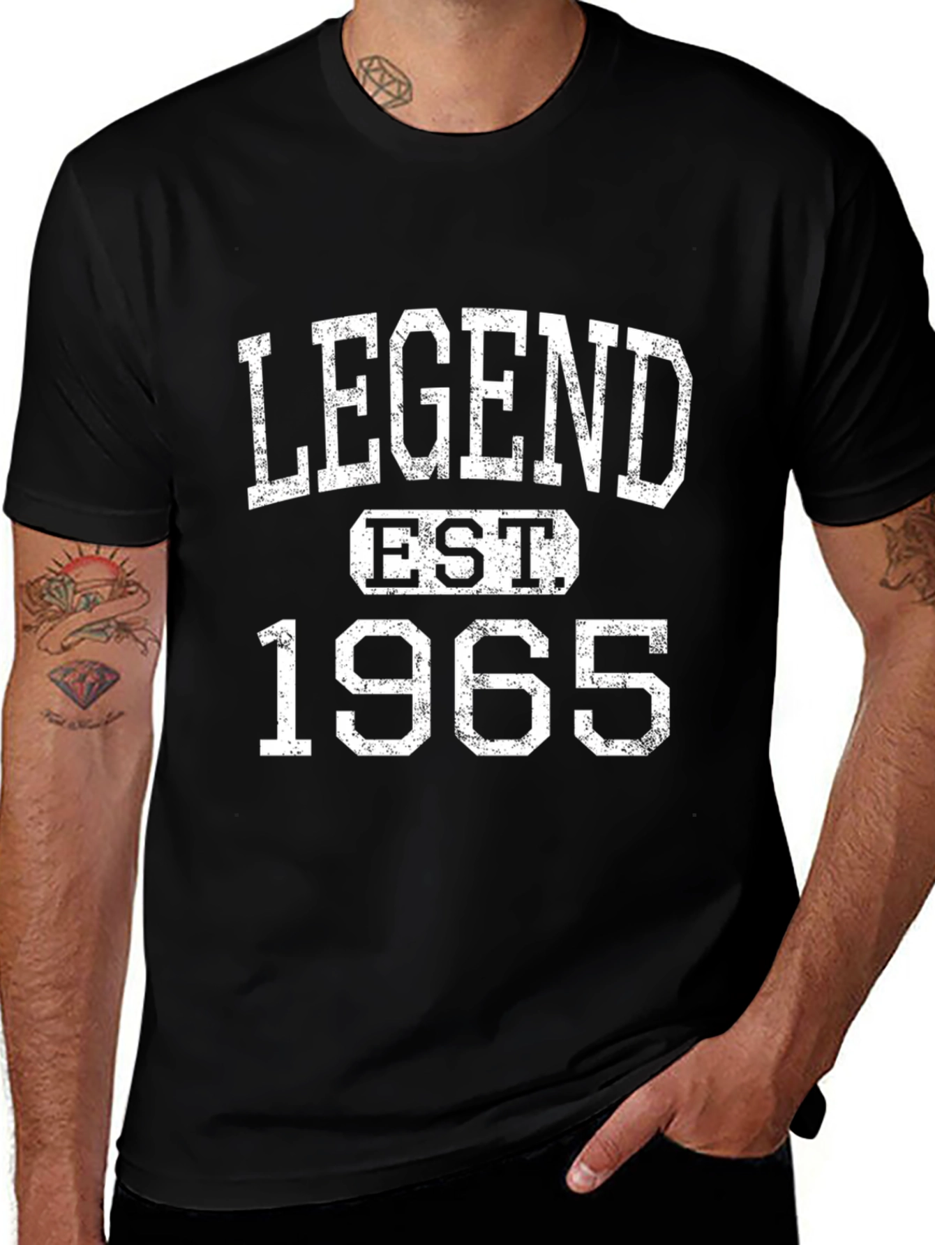 Legend Est. 1965 Black Graphic T-Shirt