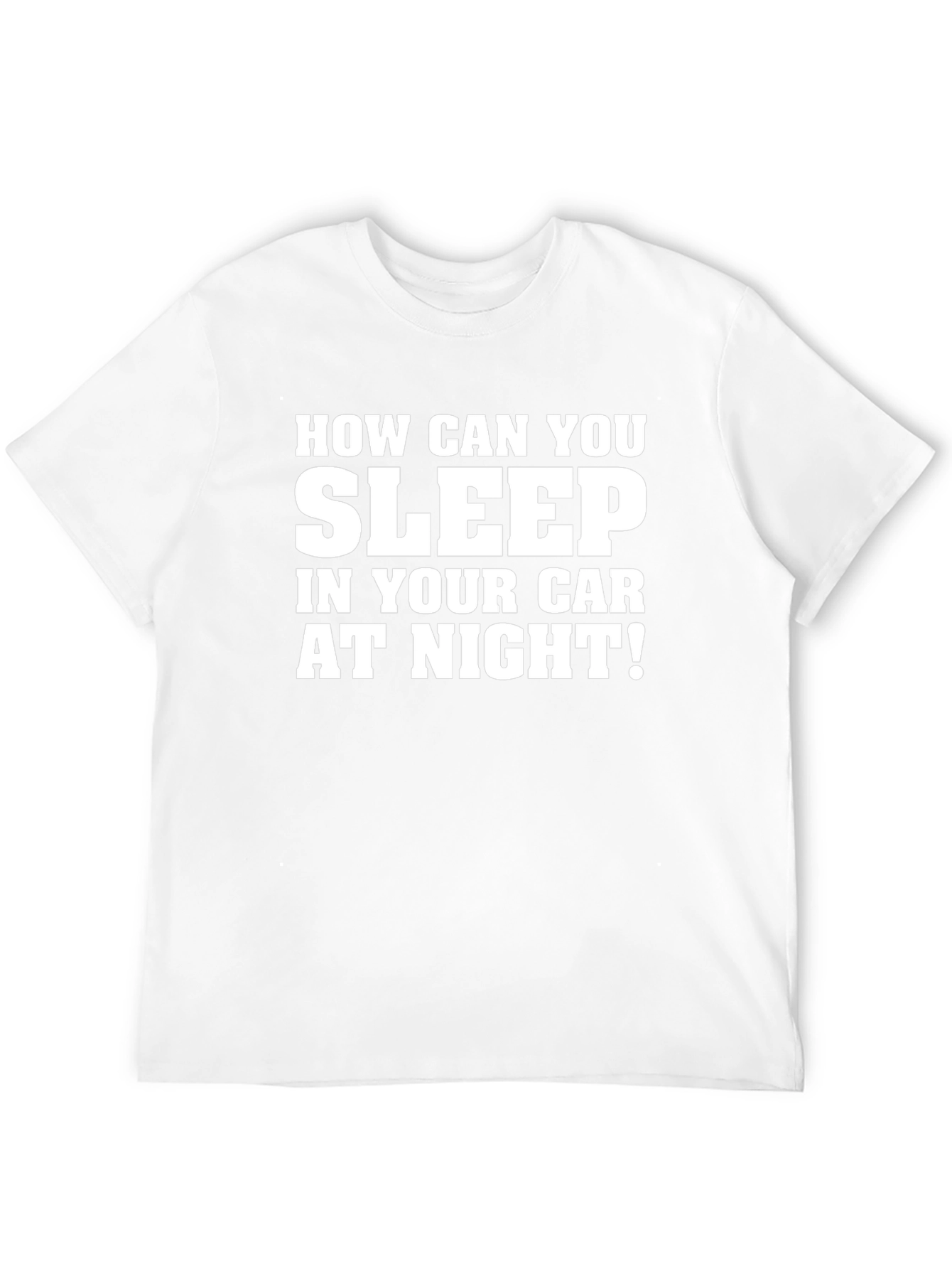 Funny Car Sleeping T-Shirt