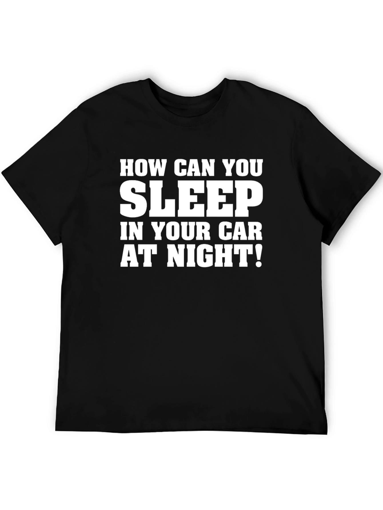 Funny Car Sleeping T-Shirt