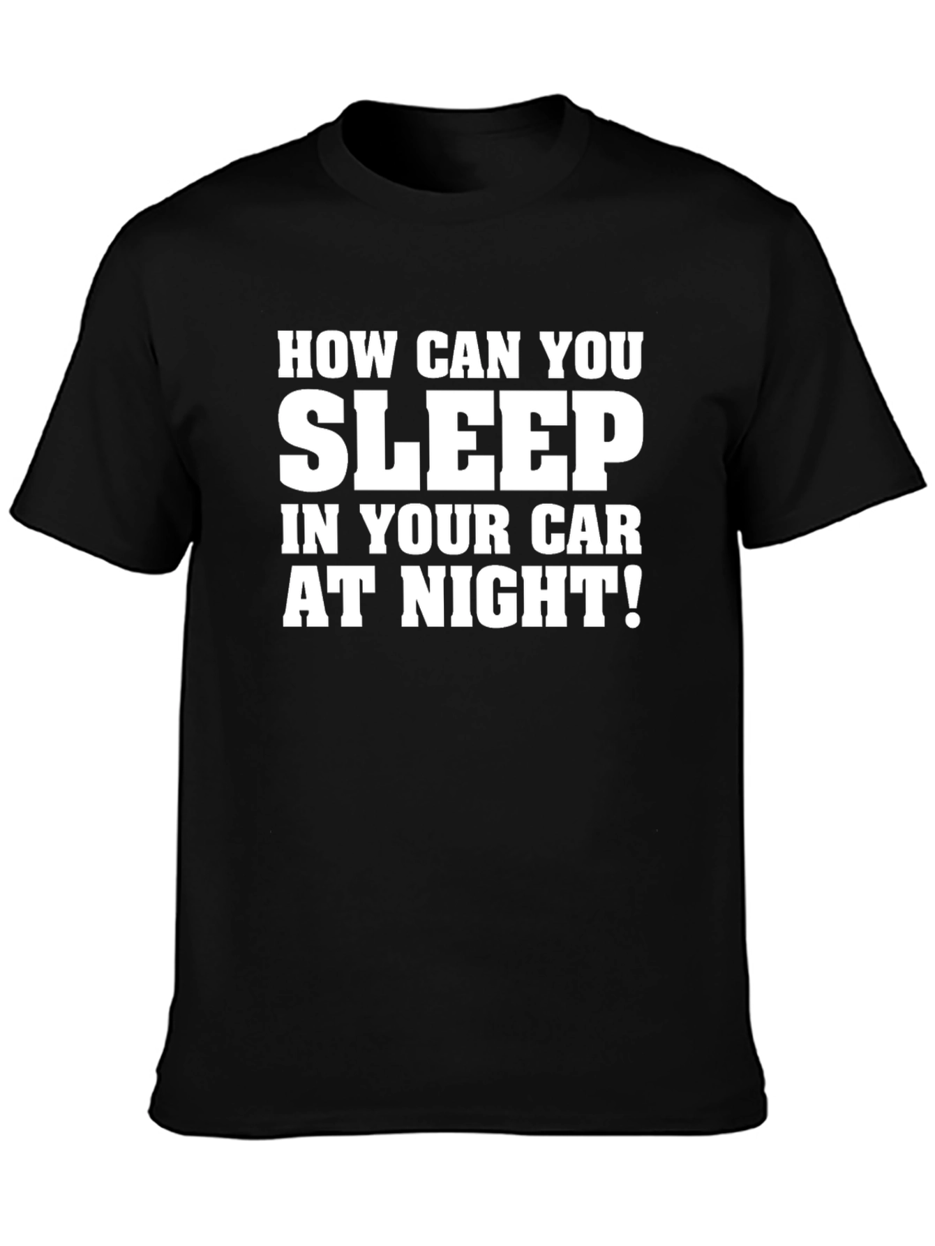 Funny Car Sleeping T-Shirt