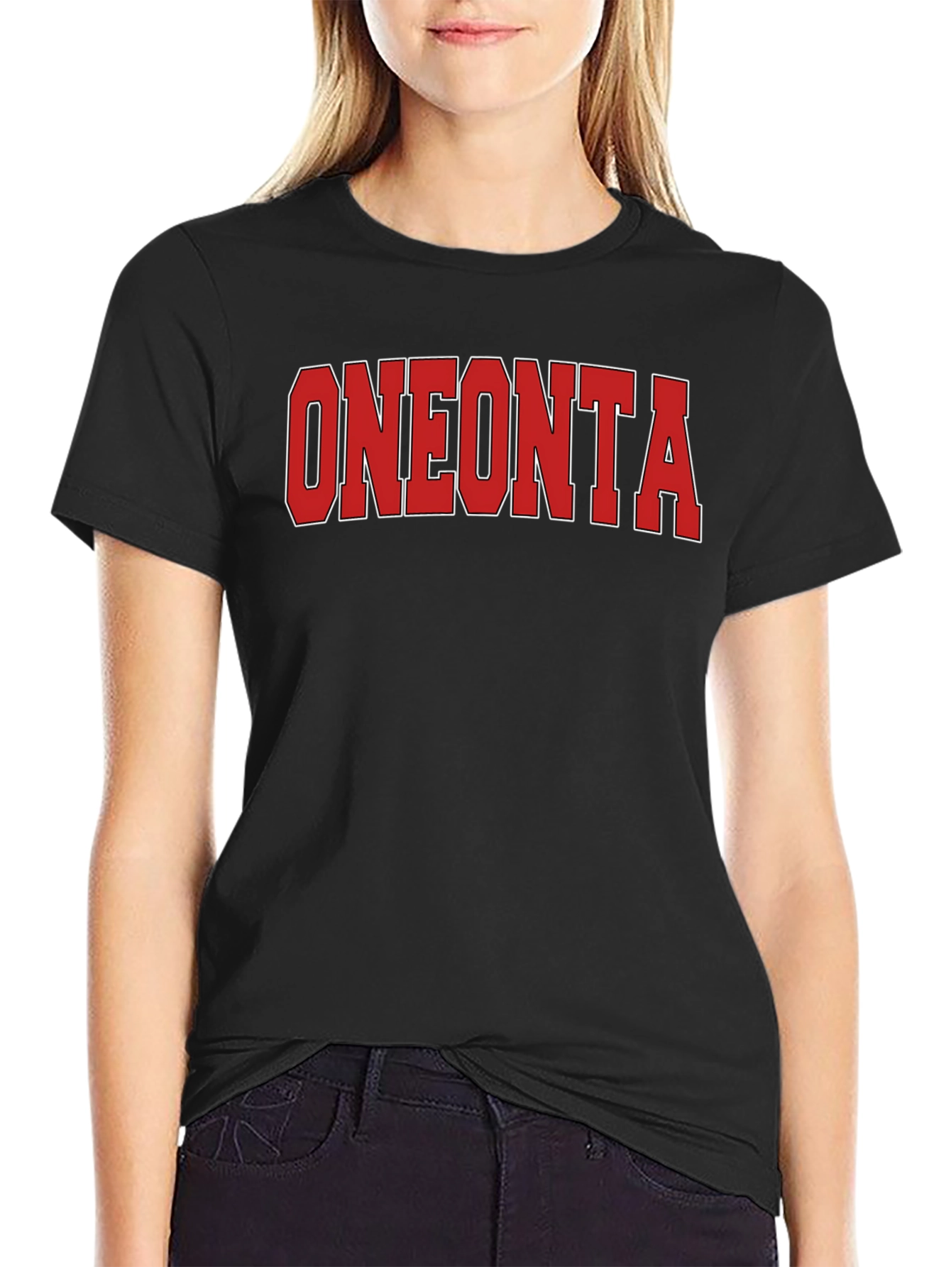 Oneonta College Black T-Shirt