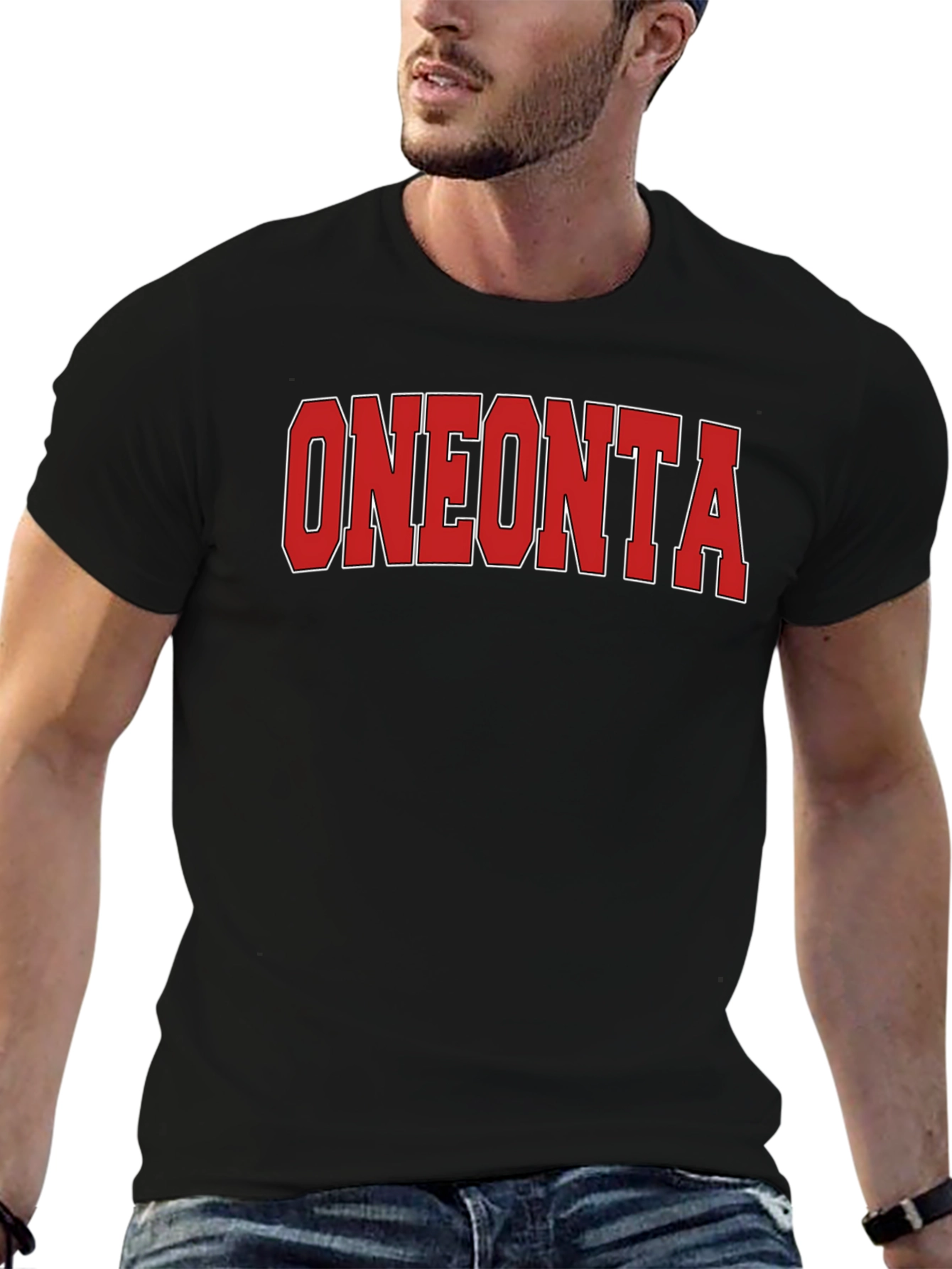 Oneonta College Black T-Shirt