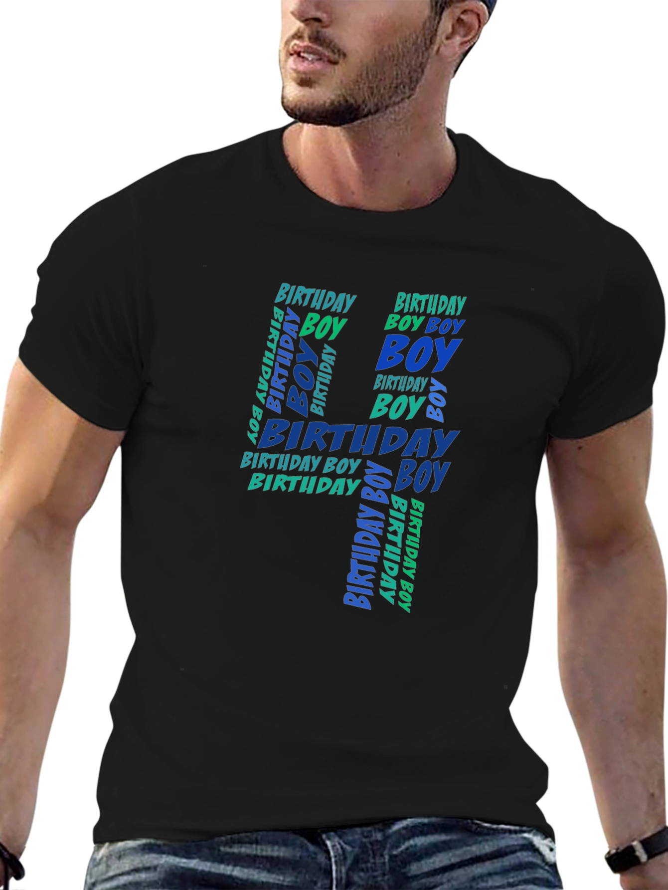 Birthday Boy Number 4 T-Shirt