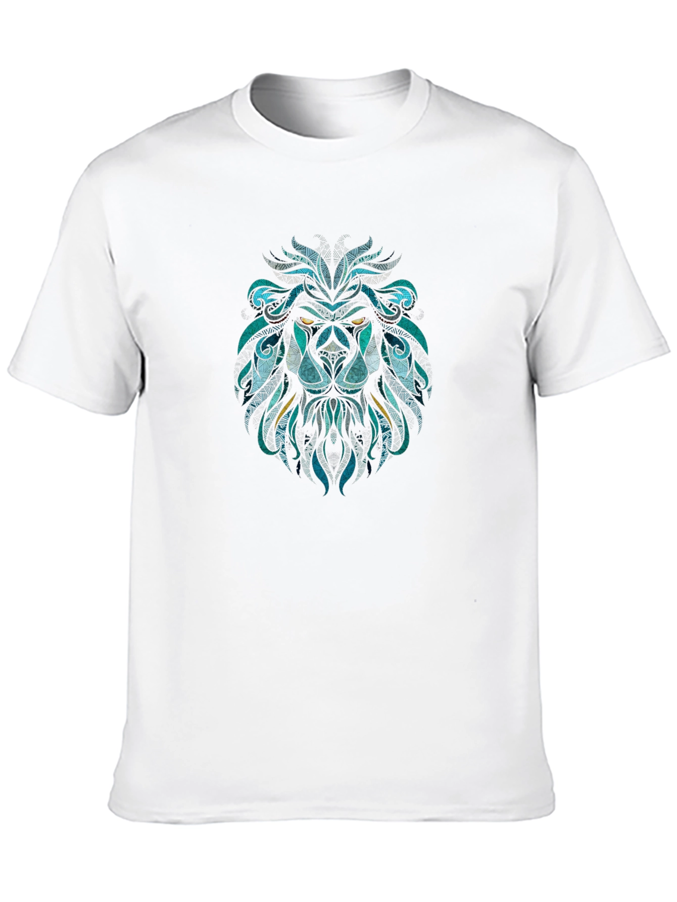 Lion Graphic Black T-Shirt
