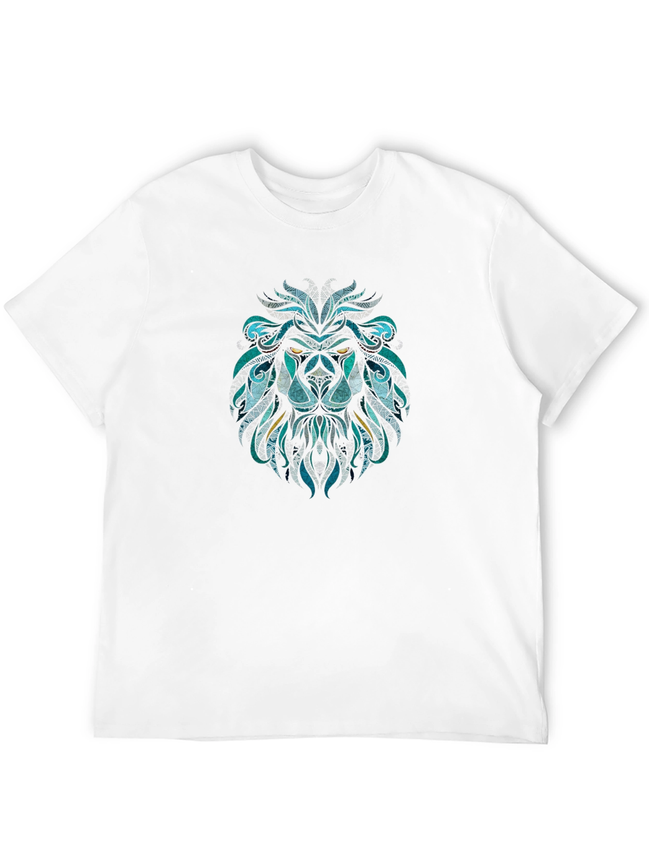 Lion Graphic Black T-Shirt