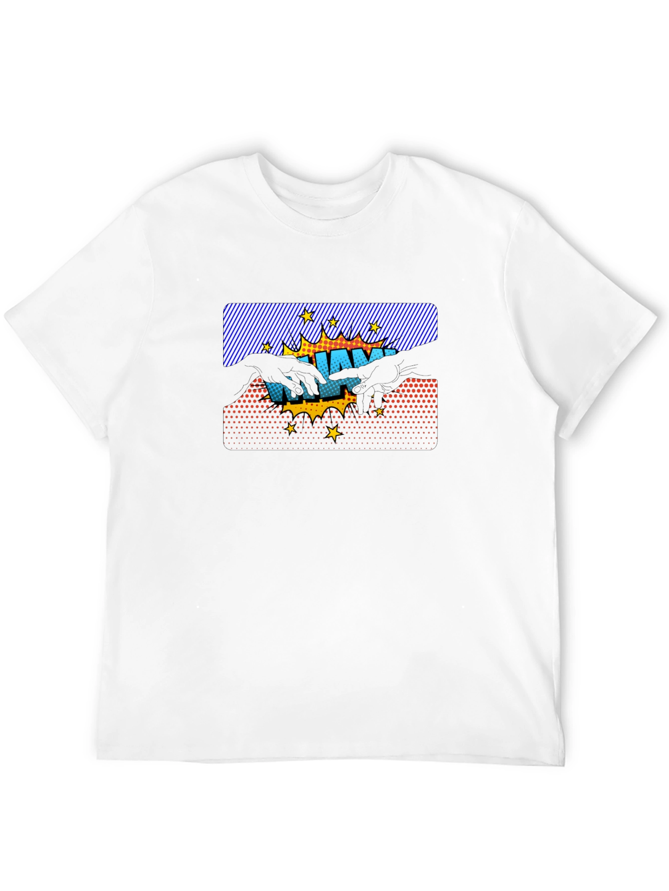 Pop Art Creation Black T-Shirt