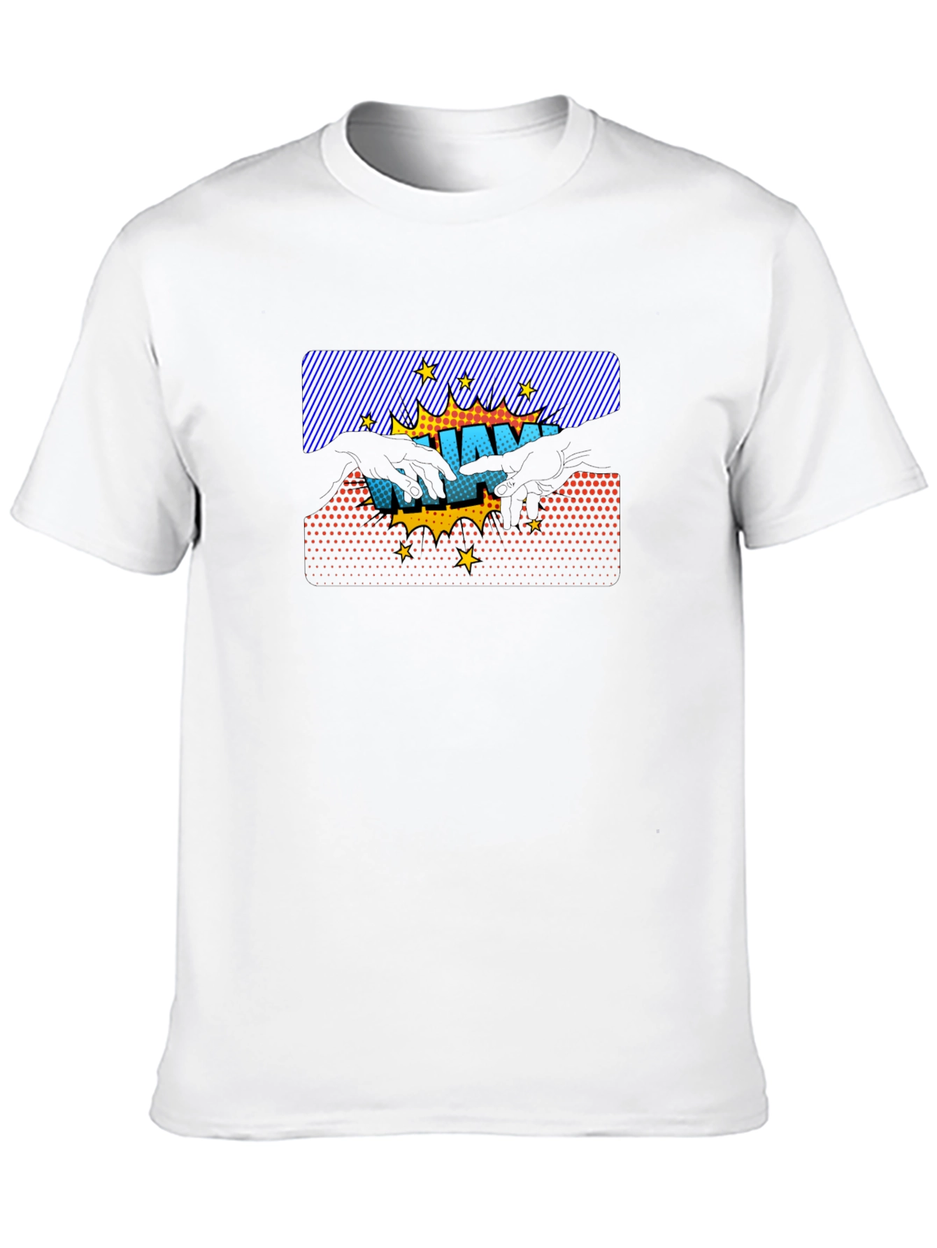 Pop Art Creation Black T-Shirt