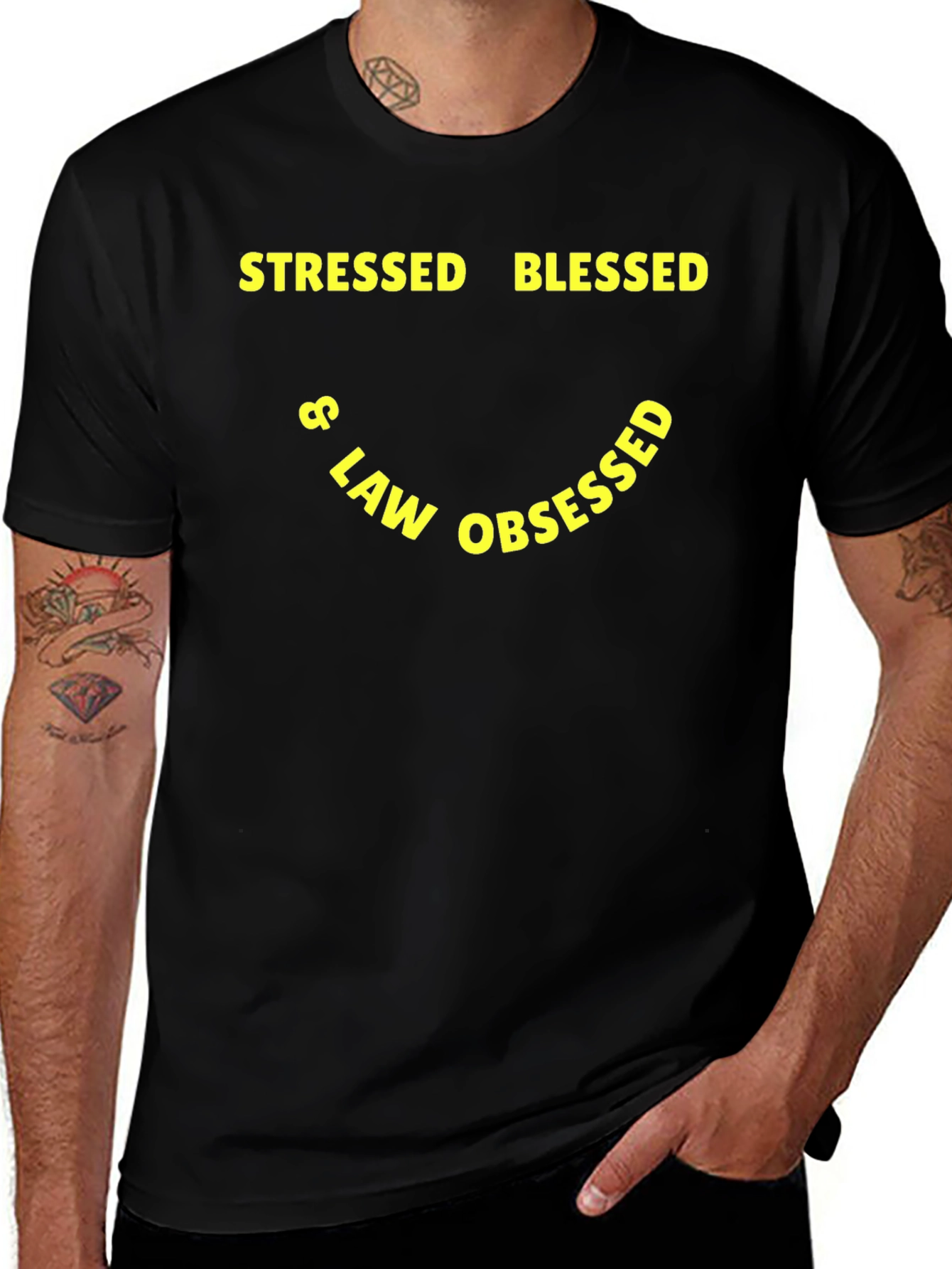 Stressed Blessed & Law Obsessed T-Shirt