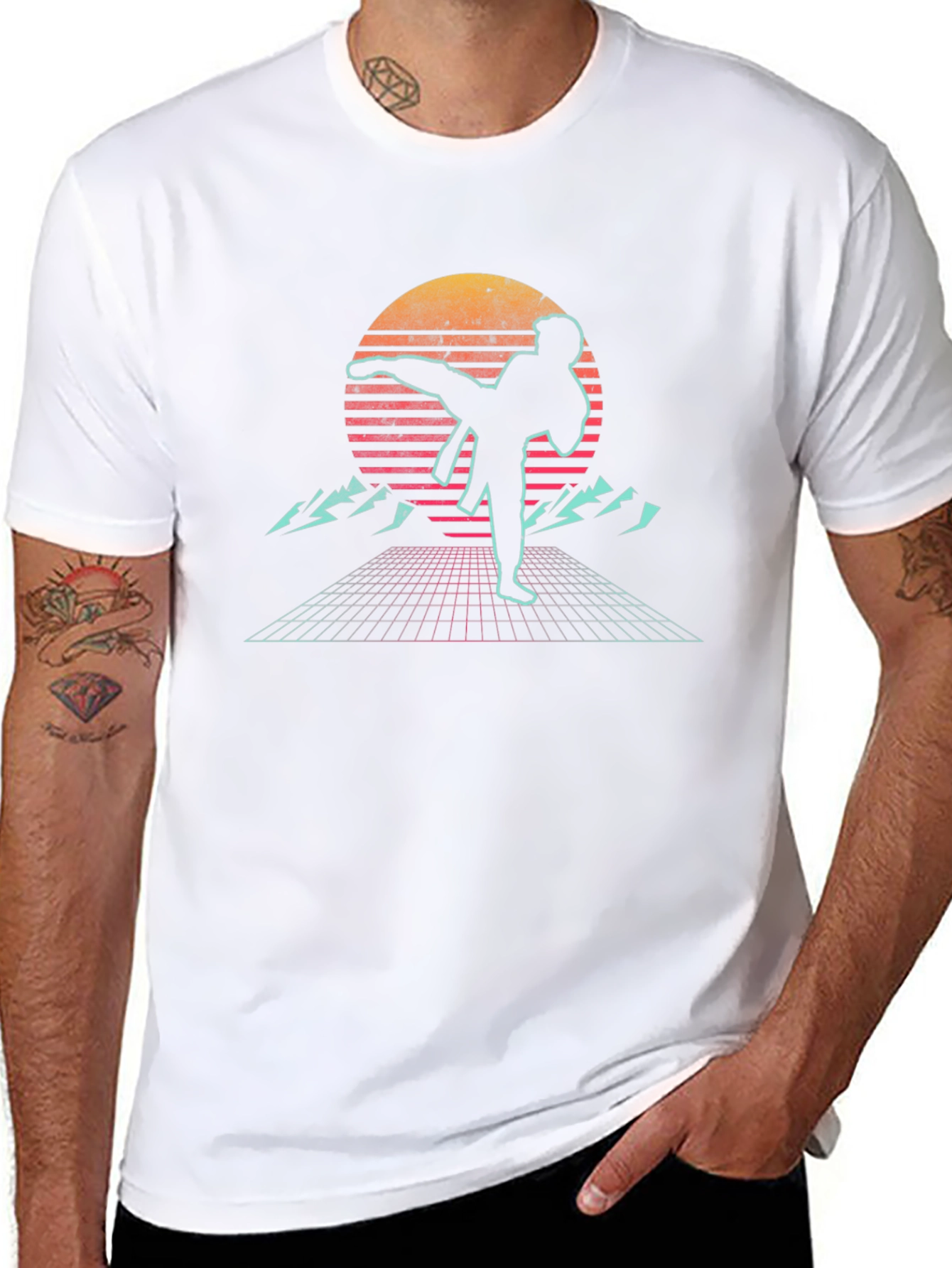 Retro Martial Arts T-Shirt