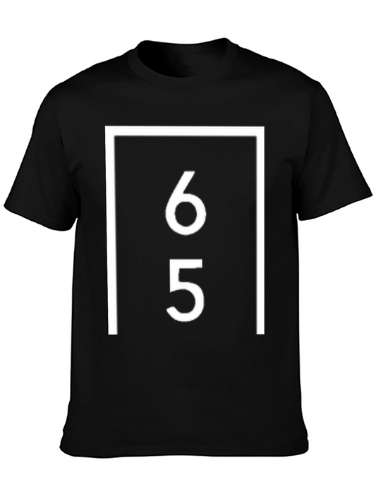 65 Graphic Tee - Modern Minimalist Design T-Shirt