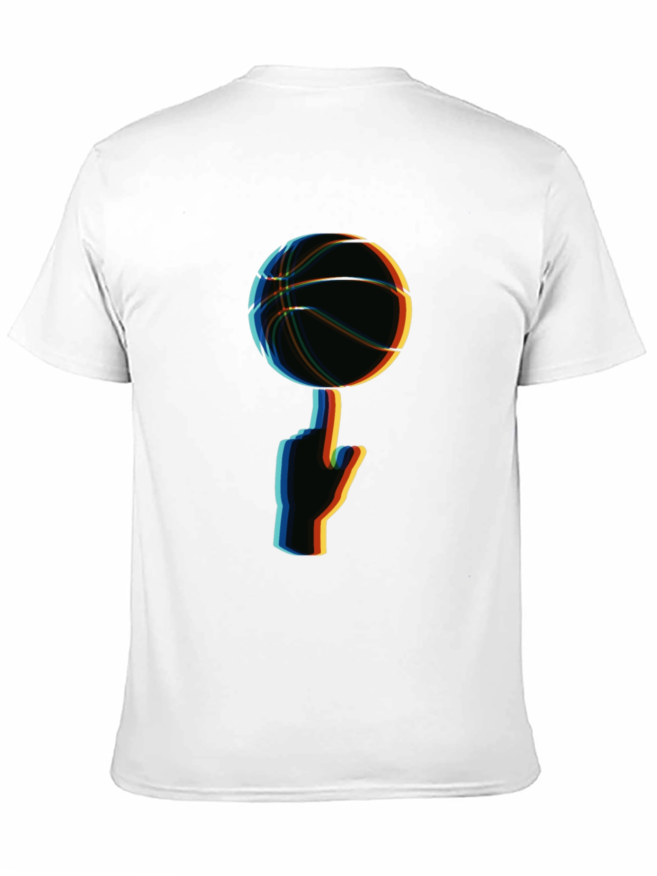 Basketball Finger Spin Graphic T-Shirt