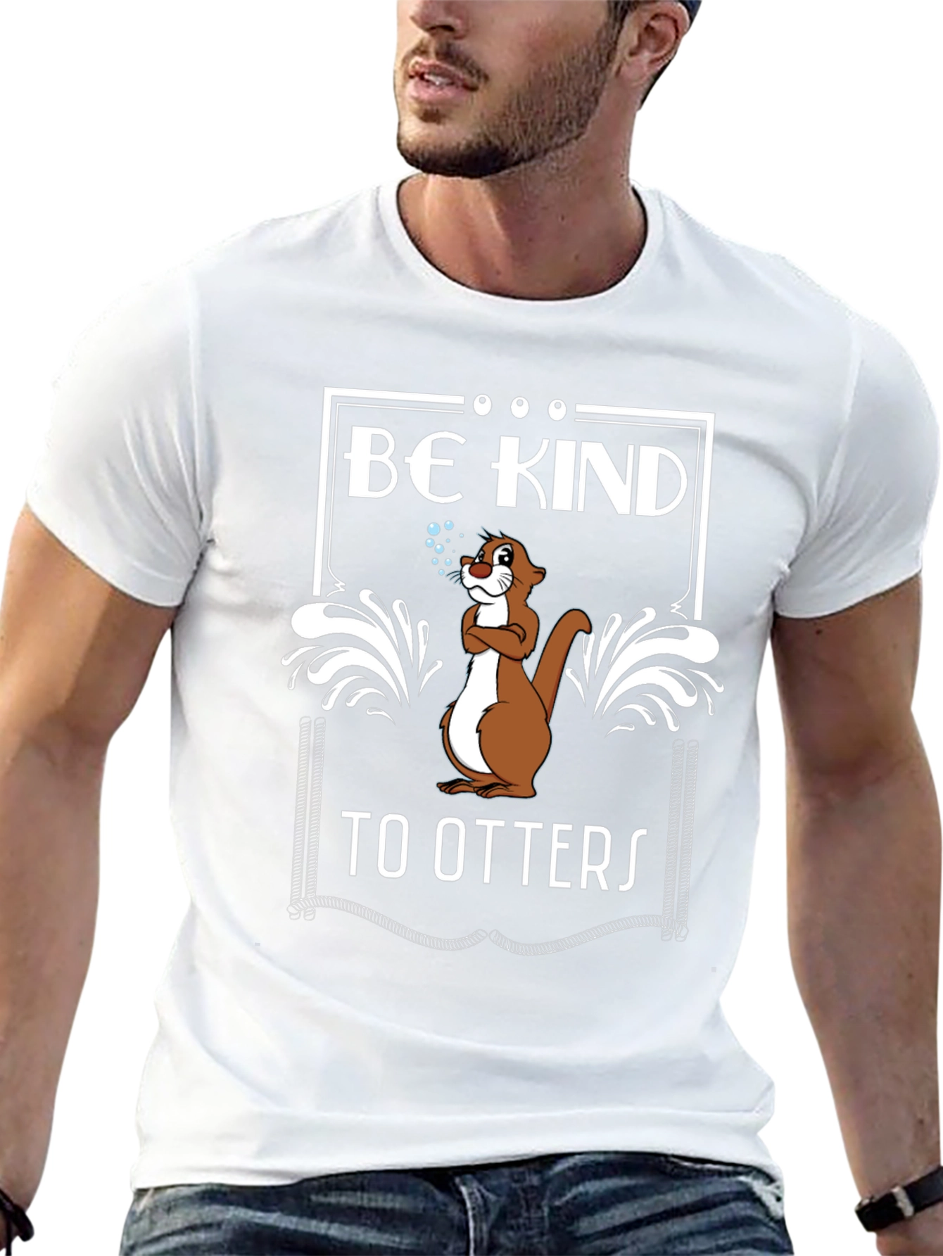 Be Kind to Otters Graphic T-Shirt