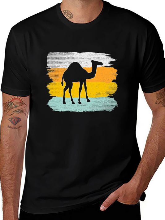 Retro Camel Silhouette Graphic Tee