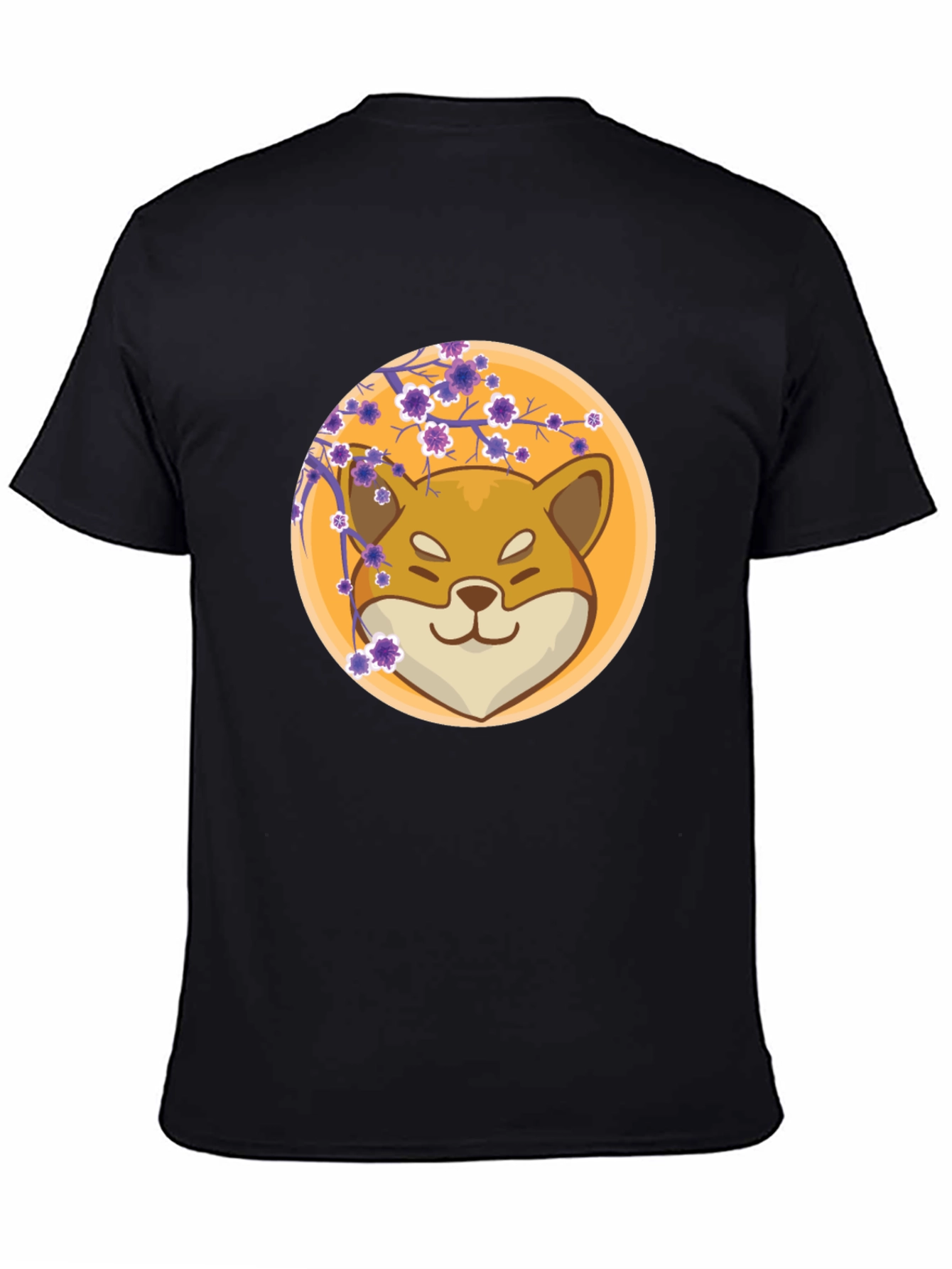 Shiba Inu Blossom Graphic Tee