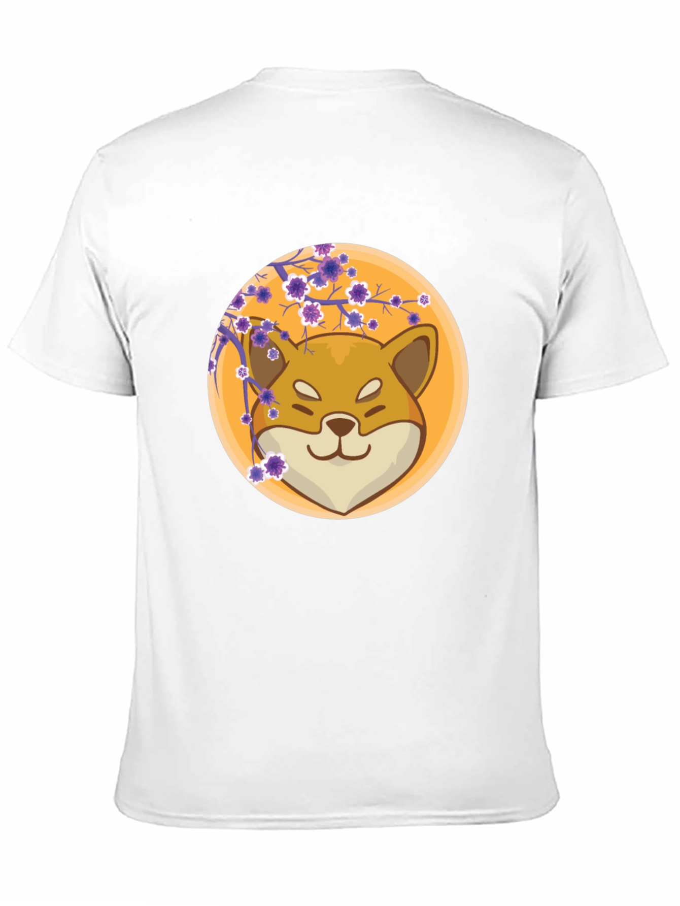Shiba Inu Blossom Graphic Tee