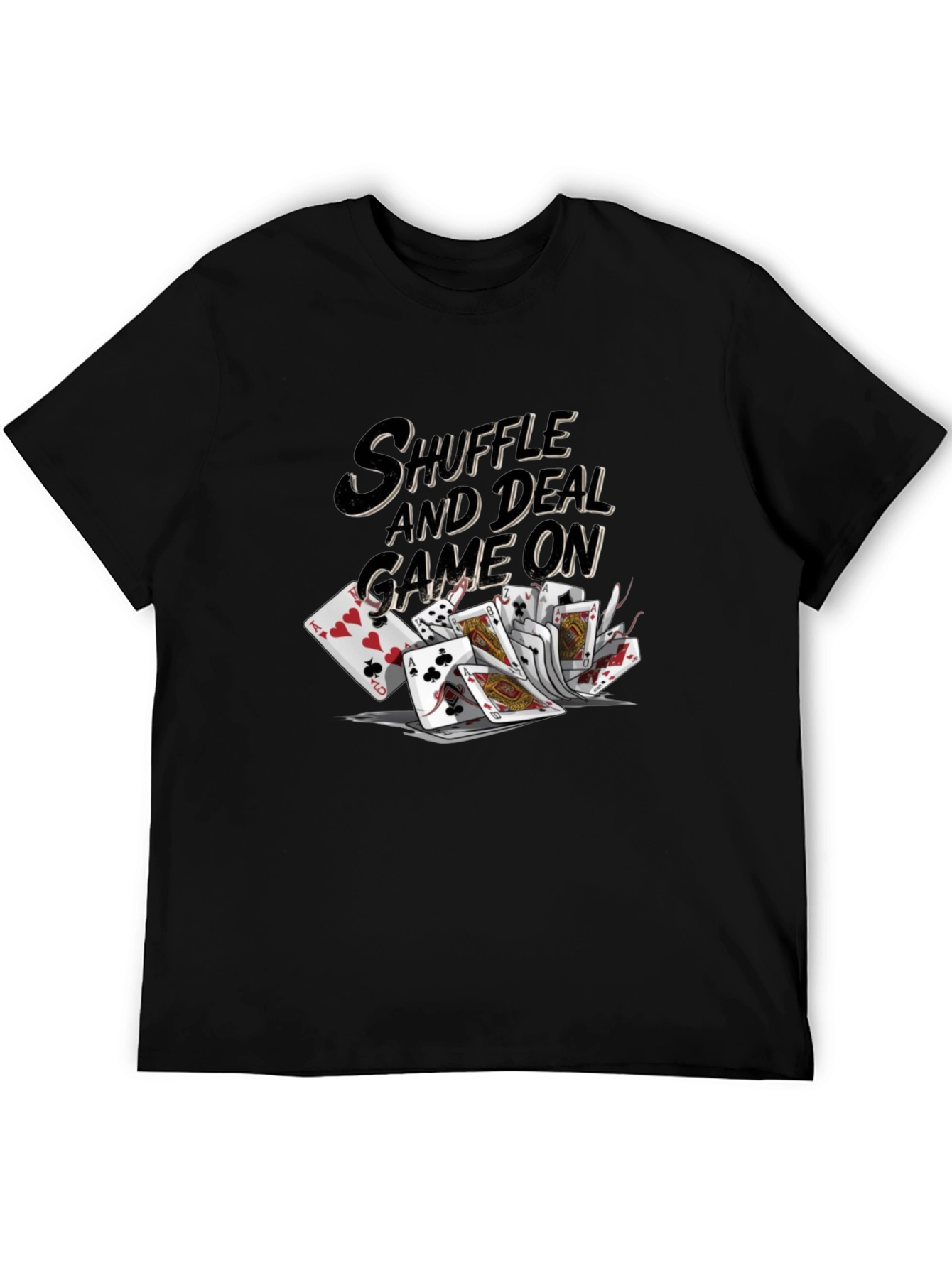 Shuffle & Deal Graphic Tee - Poker Night Ready