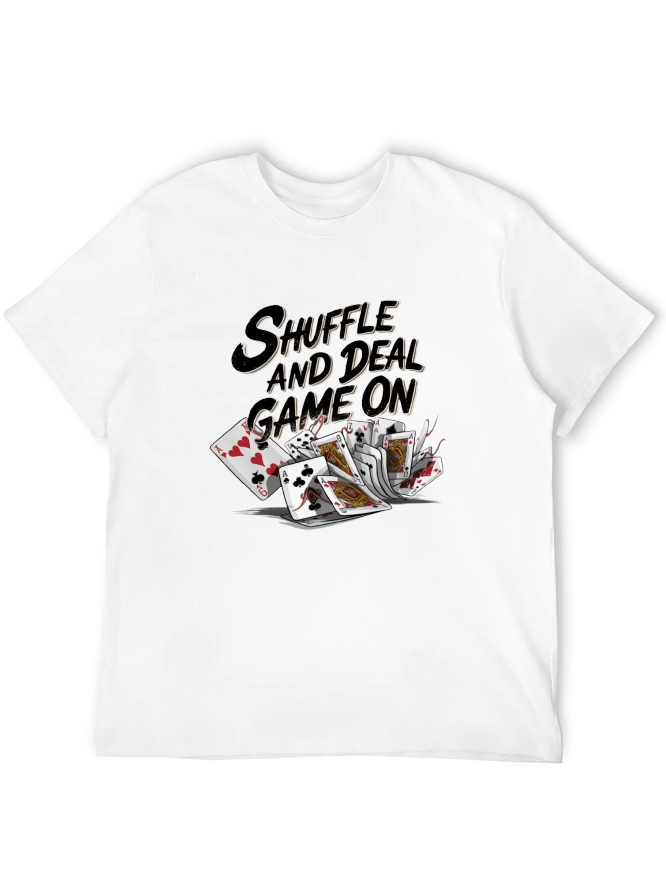 Shuffle & Deal Graphic Tee - Poker Night Ready