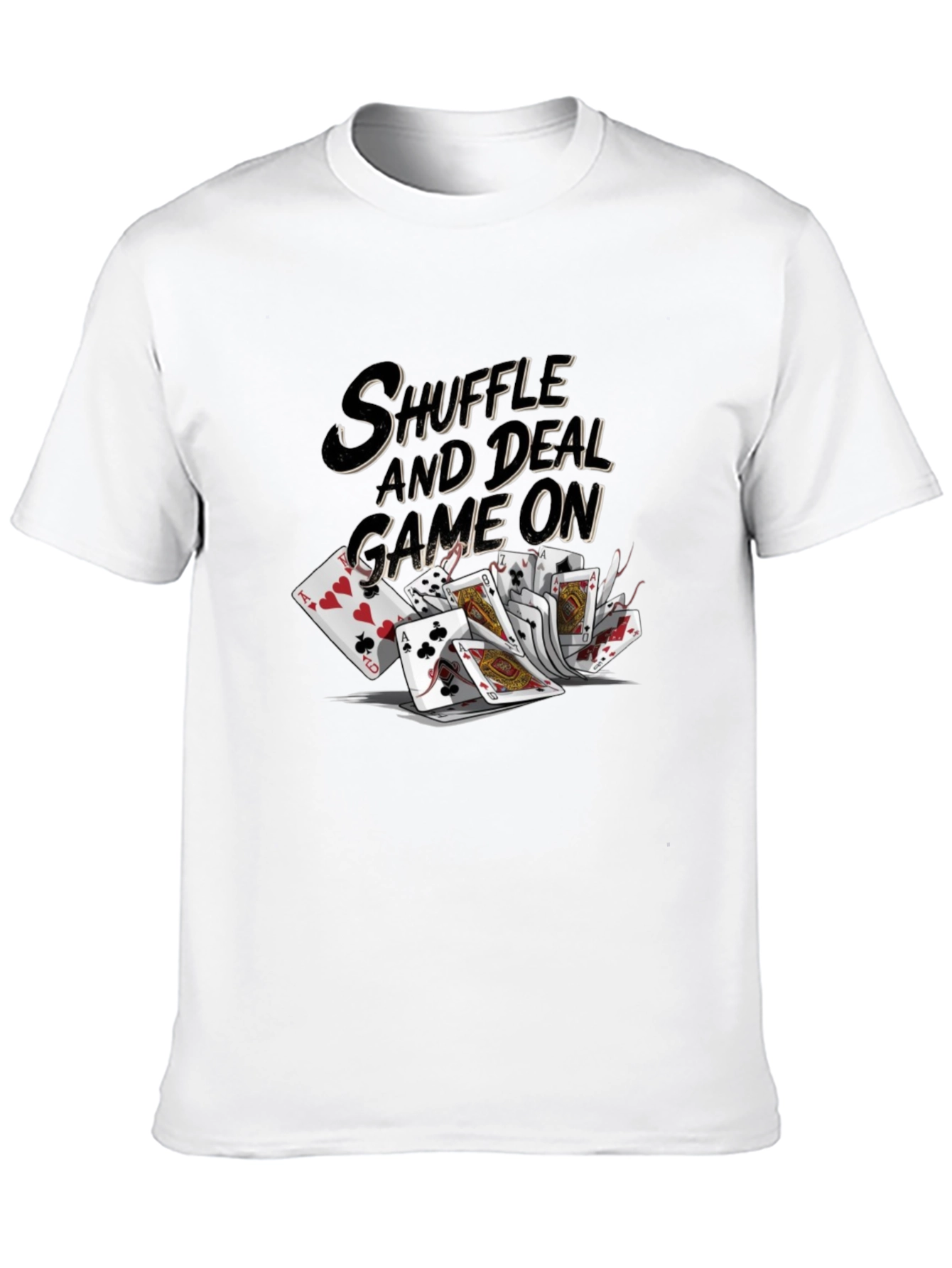 Shuffle & Deal Graphic Tee - Poker Night Ready