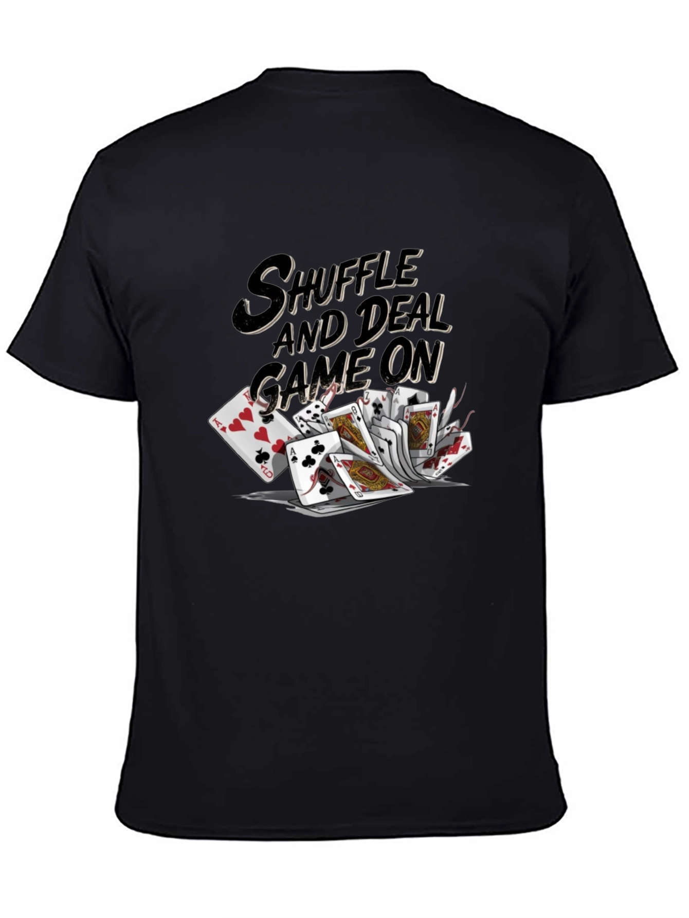Shuffle & Deal Graphic Tee - Poker Night Ready