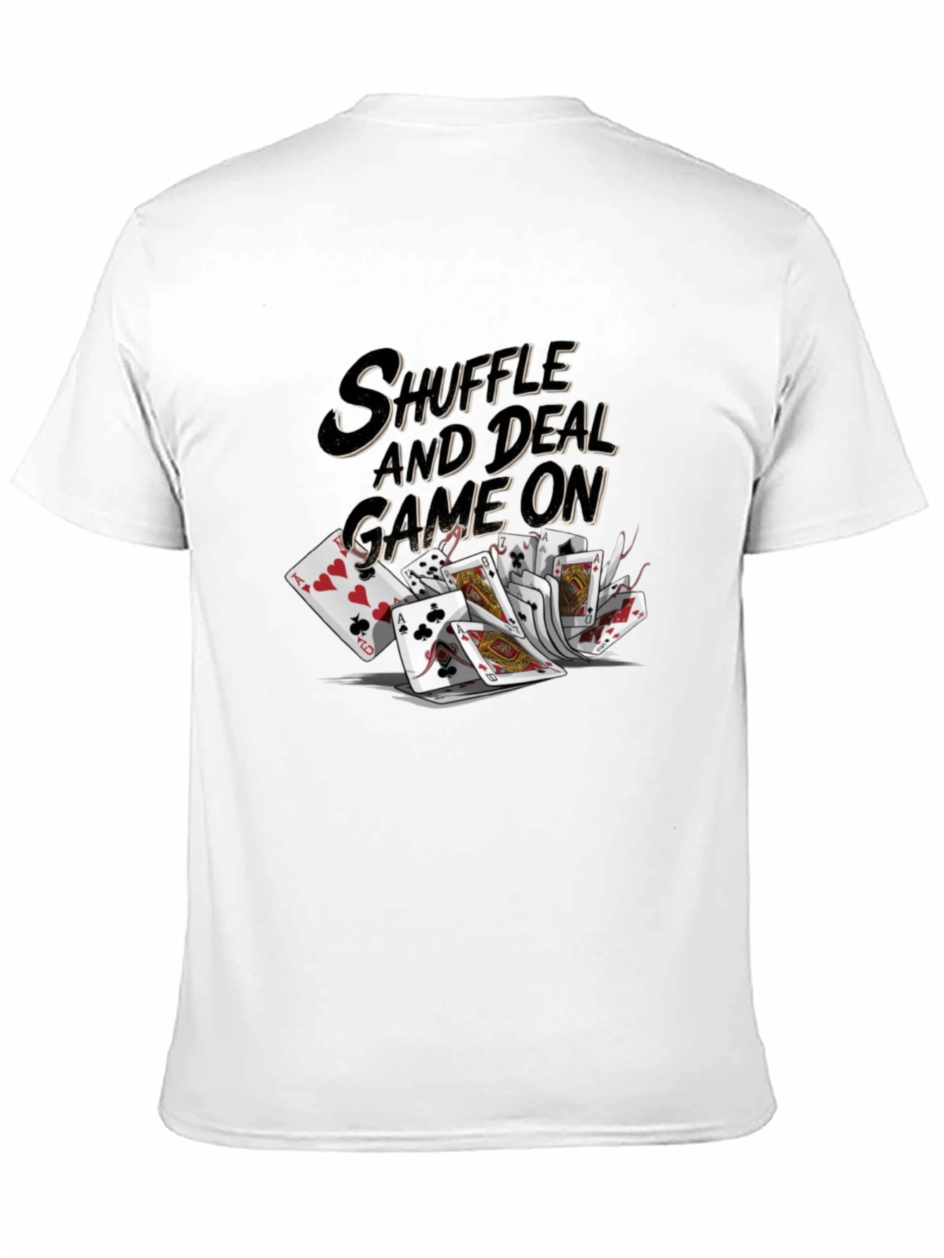 Shuffle & Deal Graphic Tee - Poker Night Ready