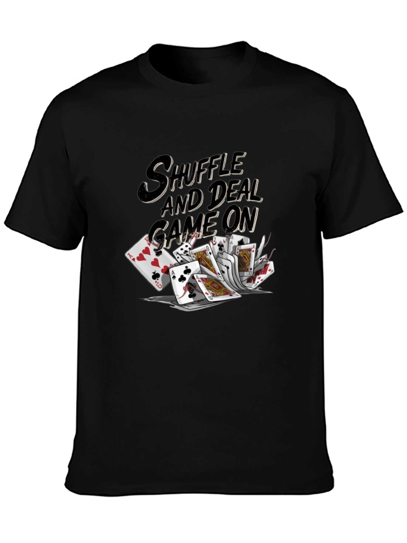 Shuffle & Deal Graphic Tee - Poker Night Ready