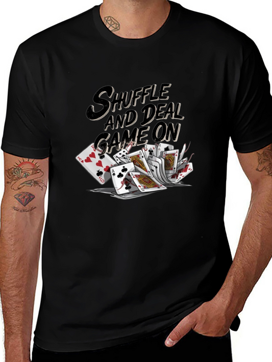 Shuffle & Deal Graphic Tee - Poker Night Ready
