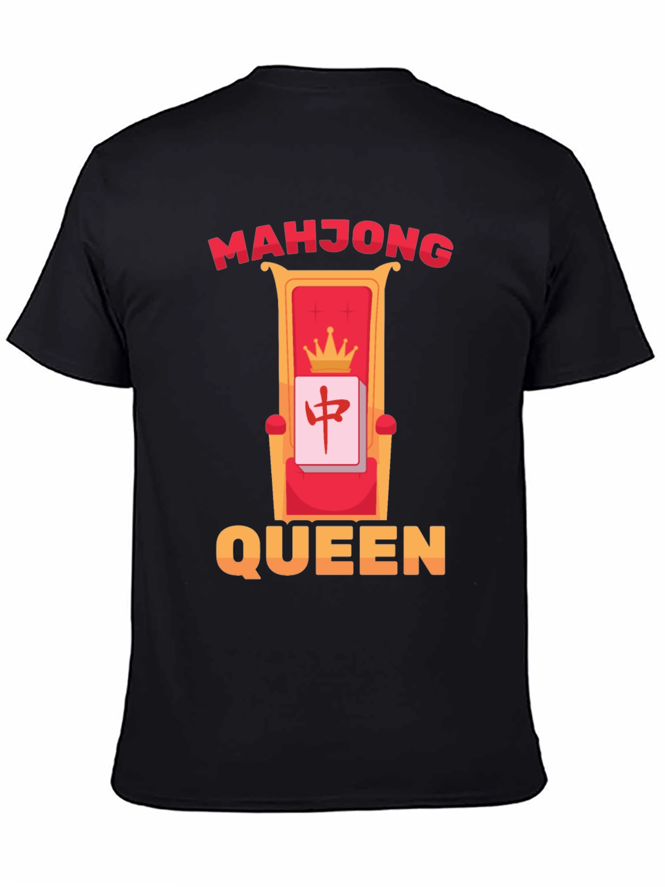 Mahjong Queen T-Shirt - Lucky Gaming Tee