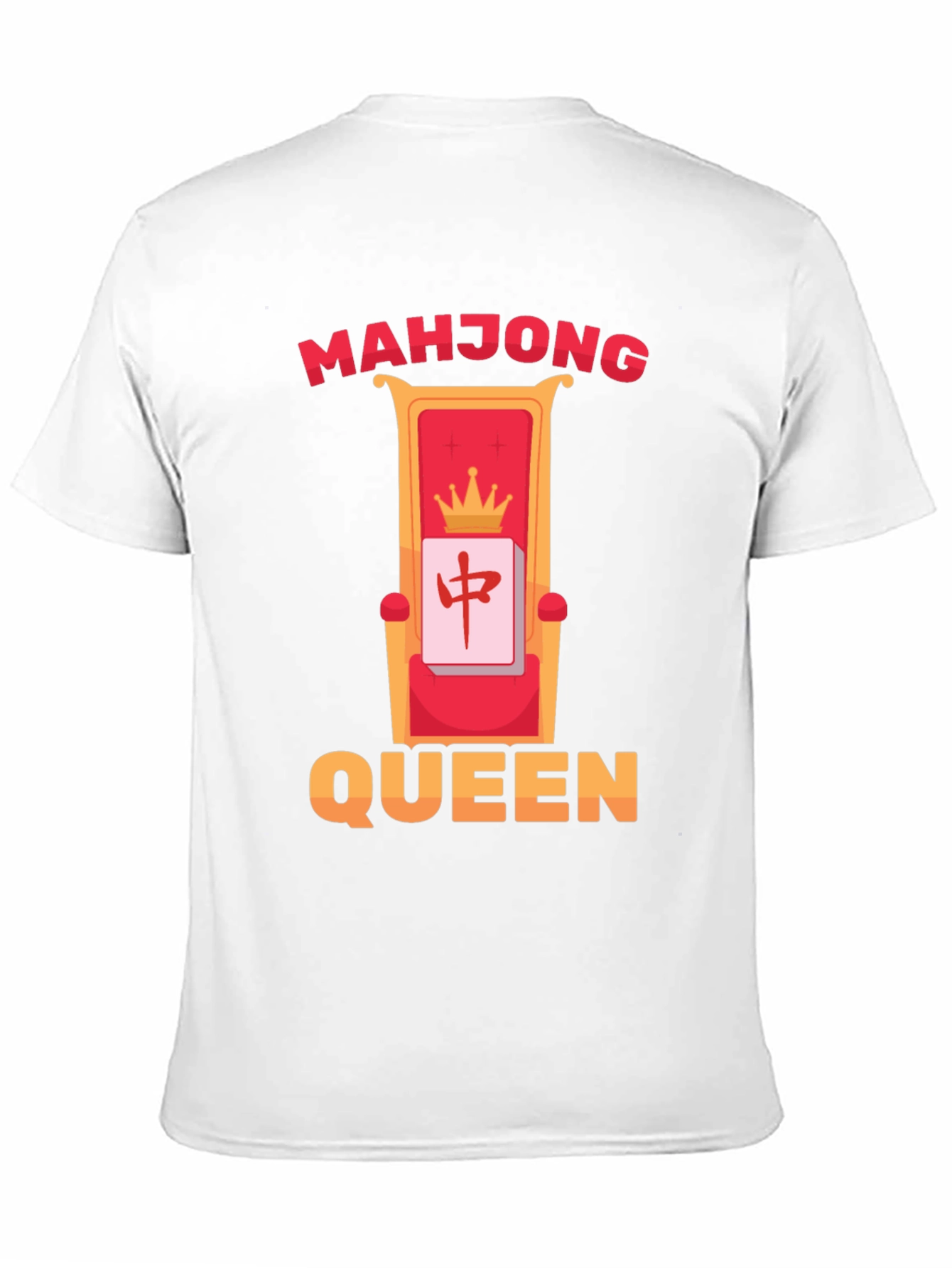 Mahjong Queen T-Shirt - Lucky Gaming Tee