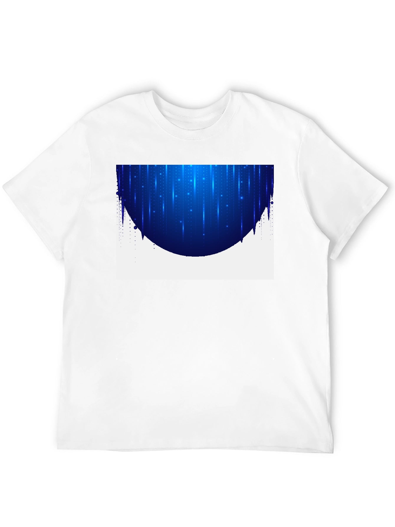 Modern Blue Light T-Shirt